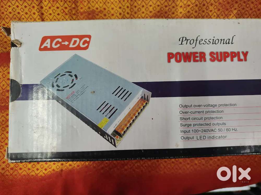 Professional Power Supply  AC-DC  Input 100-240VAC 50/60Hz D1