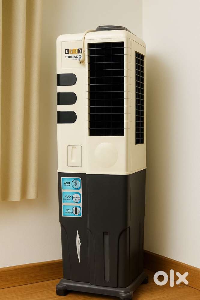 usha unused air cooler - great air throw - honey comb filter