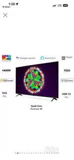 LG Ultra HD 4K Smart TV featuring a NanoCell