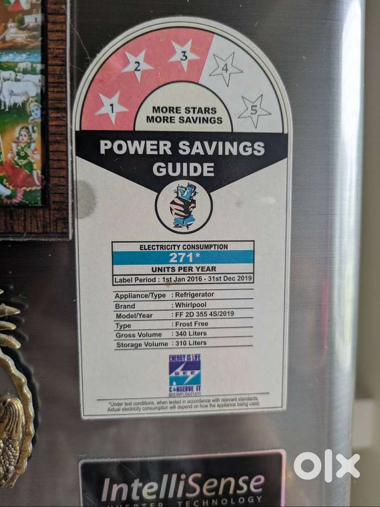 Whirlpool refrigerator 6years