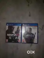PS4 2 GAMES (exchange also available)