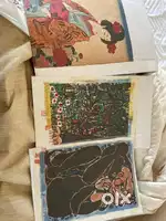 Set of 3 Japanese Art paintings – Unframed, Bought in Japan