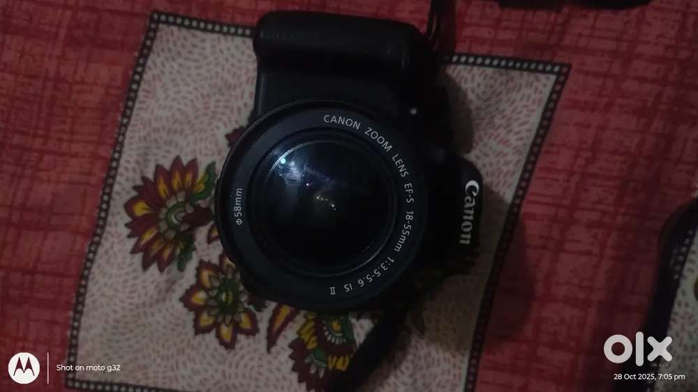 Canon 1200D DSLR  18-55 Lense Bag Uv