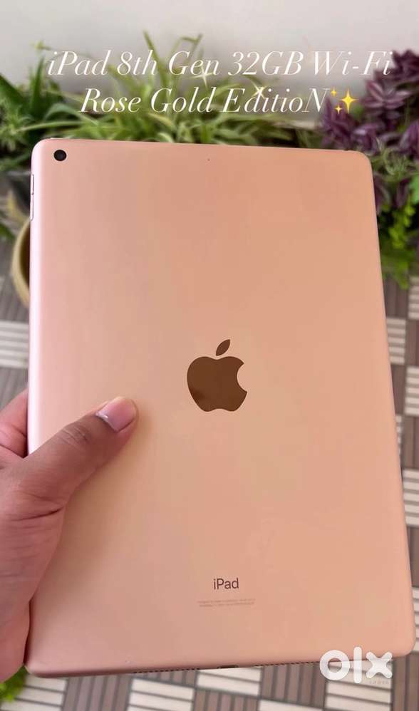 IPad 8th Gen 32GB Wi-Fi Rose Gold Perfect condition