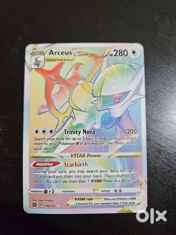 Arceus Pokemon Card