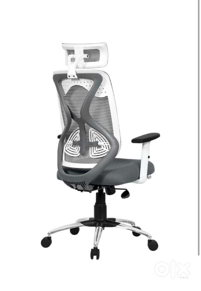 1 Month Old White Chair Never Used, Original Box Included!