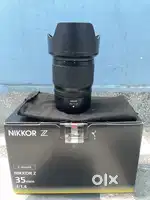 Nikon 35 mm 1.4 z mount lens