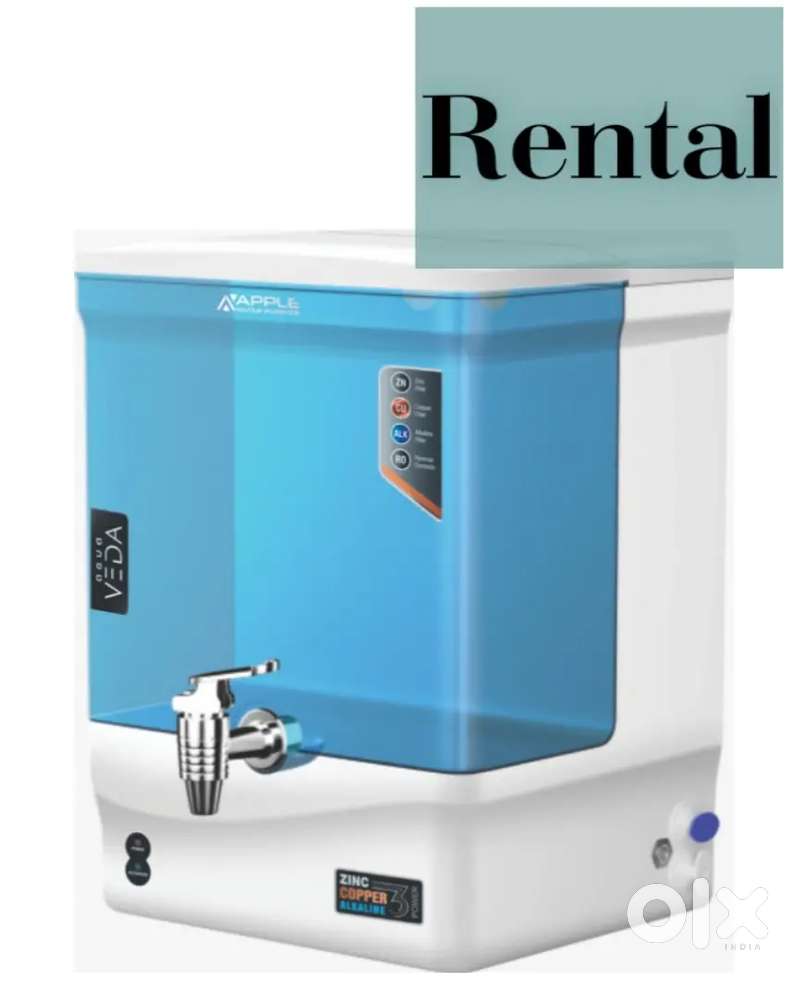 Water purifier available on rent