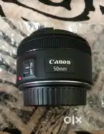 Canon EF 50mm f/1.8 STM Standard Prime Lens (Black, 50 mm)