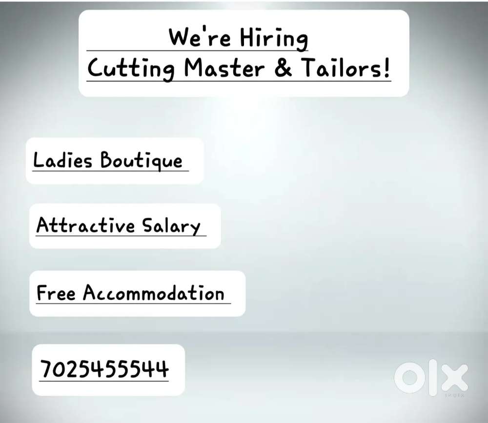 Cutting Master and Tailor