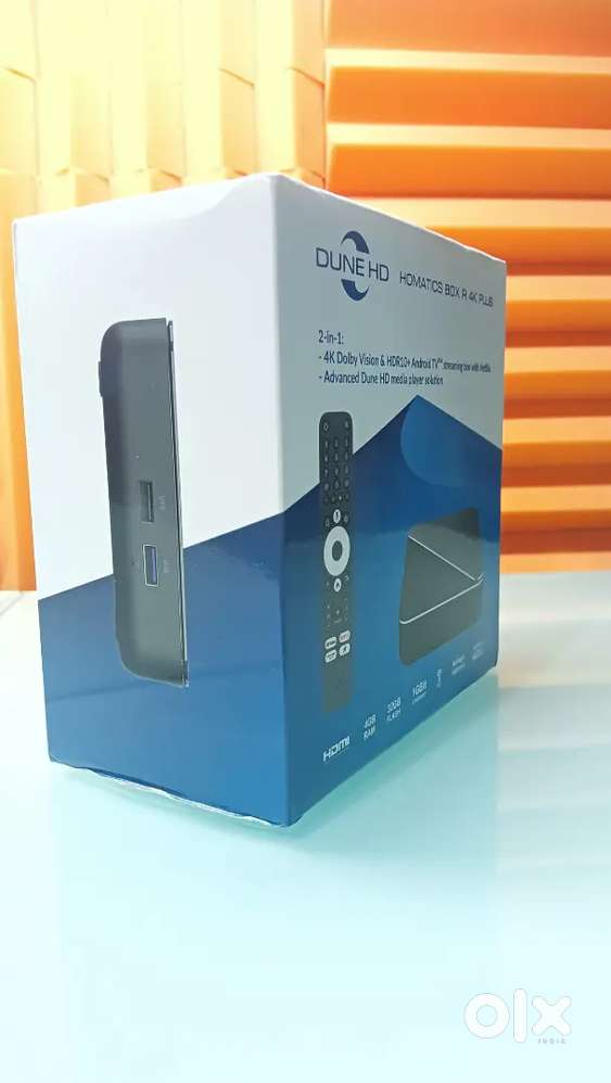 DUNE HD HOMATICS BOX 4K PLUS MEDIA PLAYER 
4k MEDIA PLAYER