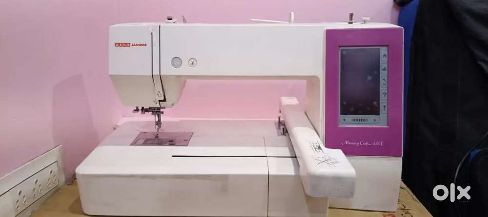 Usha janome 450e Computer embroidery machine andhra Pradesh telangana