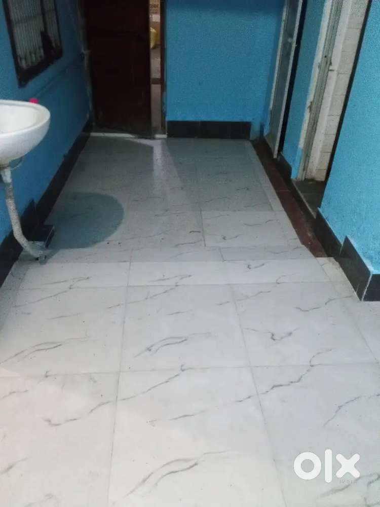 Two room flat with complete tiles flooring