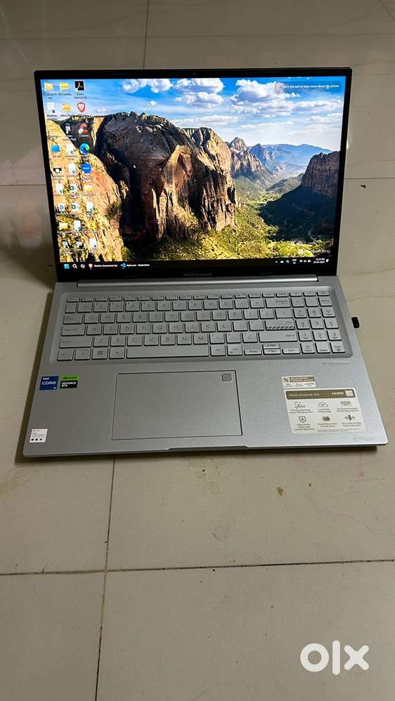 Asus Creator Laptop and Canon Printer