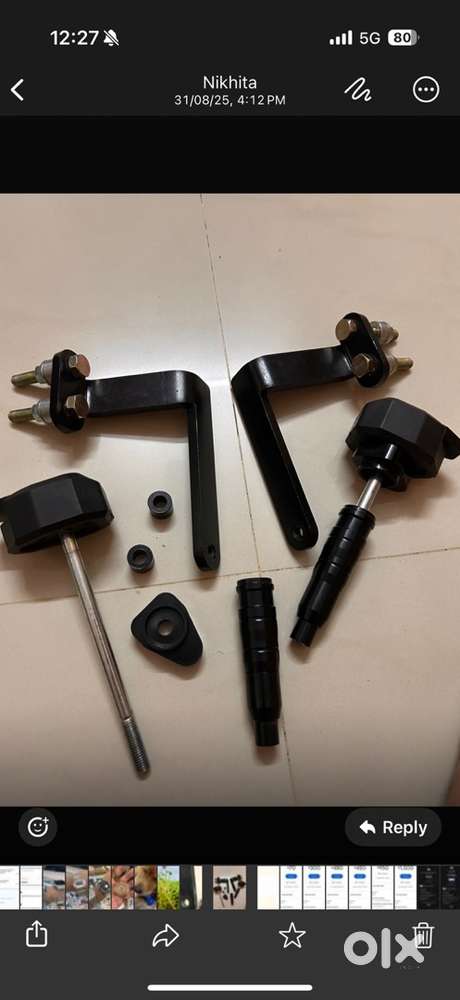 Ninja 300 frame slider
