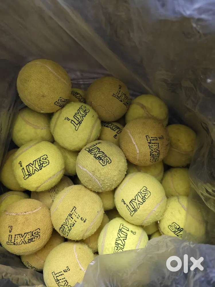 Sixit tennis sesoned used for cricket users 30 pcs Available.30rs only