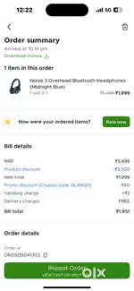 Headphone  company of noise