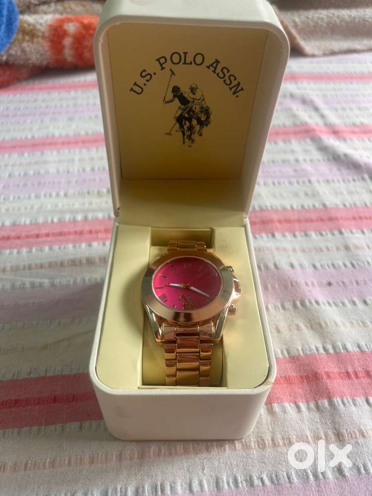 Elegant U.S. Polo Assn. Gold-Tone Watch – Original & Stylish Timepiece