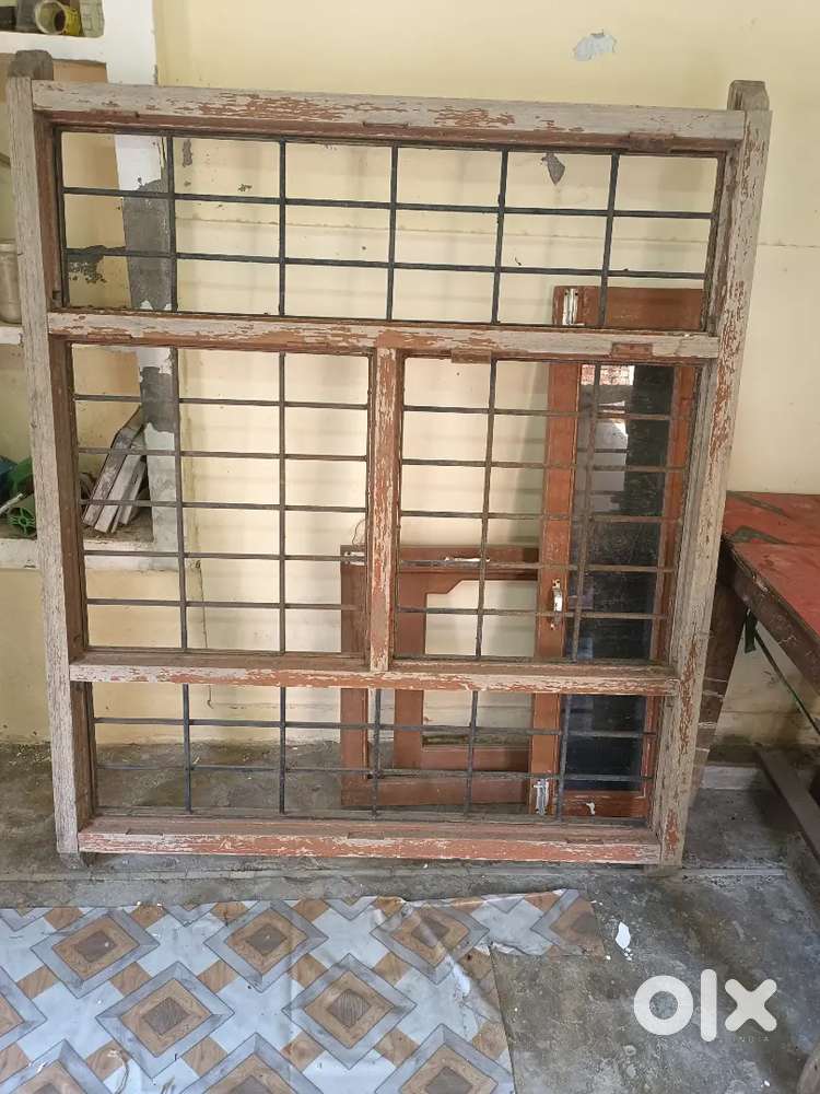 Wooden window 55in 60in