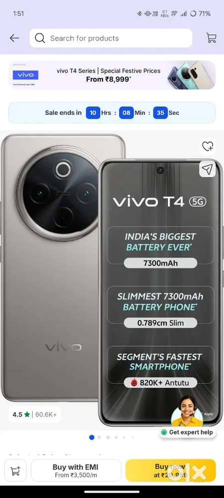 Vivo T4 8-128