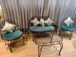 Cast iron 4 Seater Sofa Set