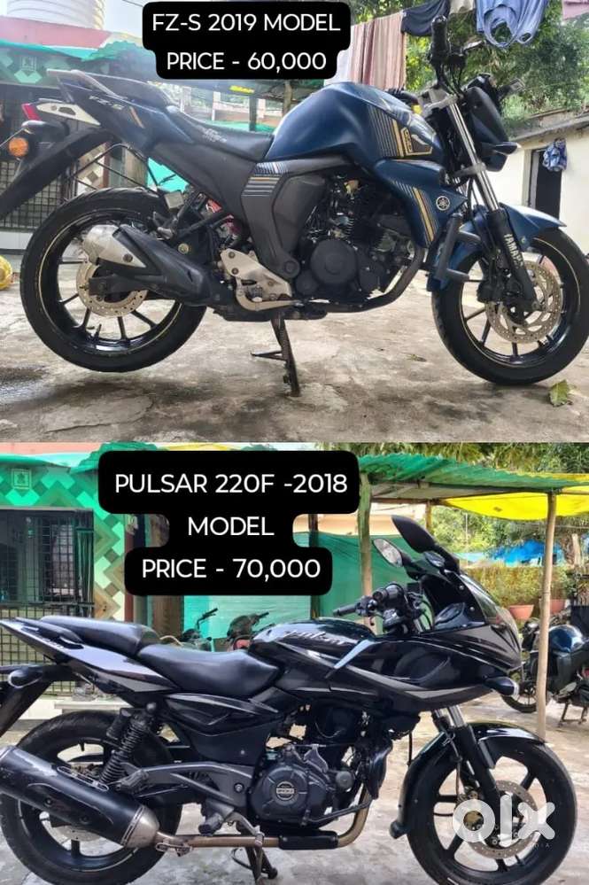 YAMAHA FZ-S & BAJAJ 220F