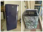Whirlpool 2star and panasonic 7l washing machine