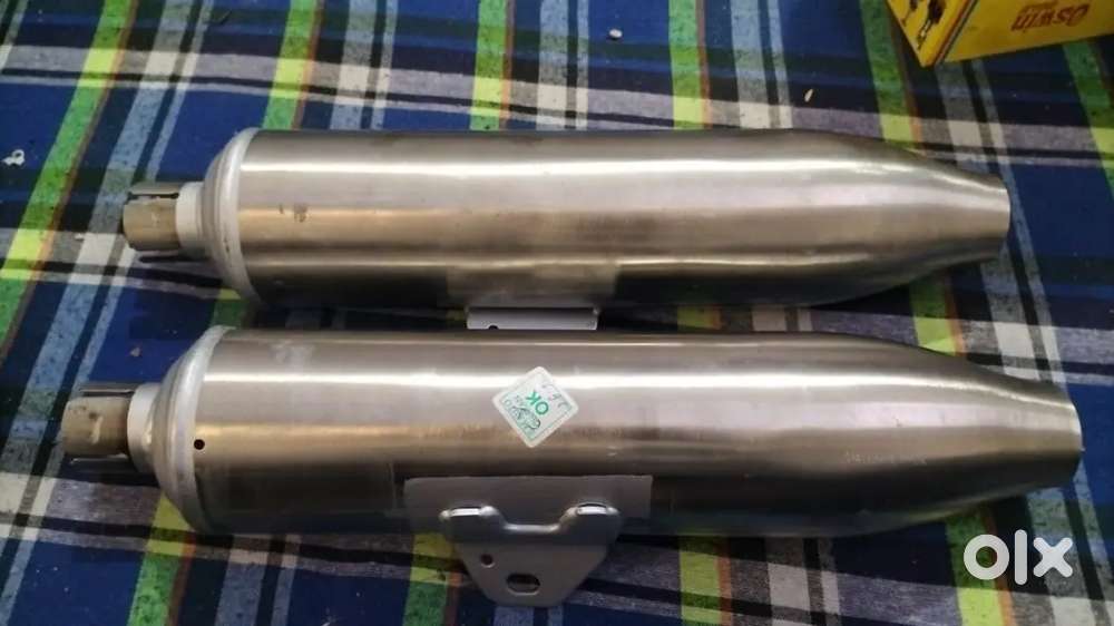 Exhaust silencer jawa