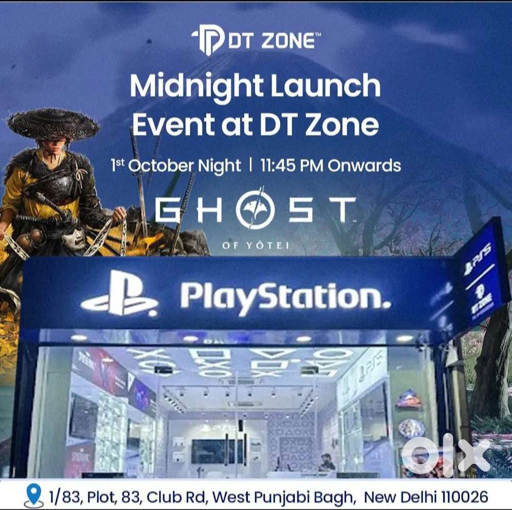 New PS5 Ghost Of Yotei Launching Tonight In Midnight 11:45PM @DTzone
