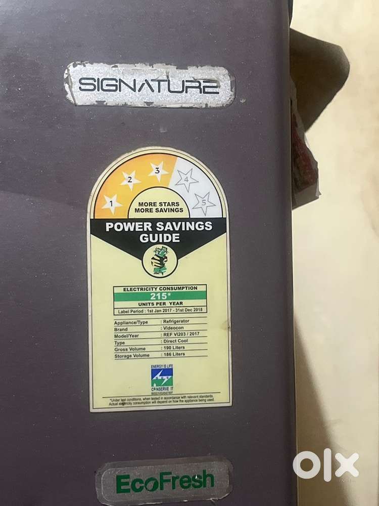 Videcon  signature 3* 190 Liters