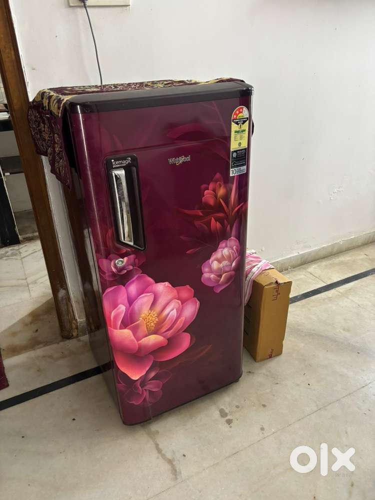 1 year old fridge in good condition is for sale