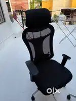 Chairs and computer table: Two chairs and one computer table