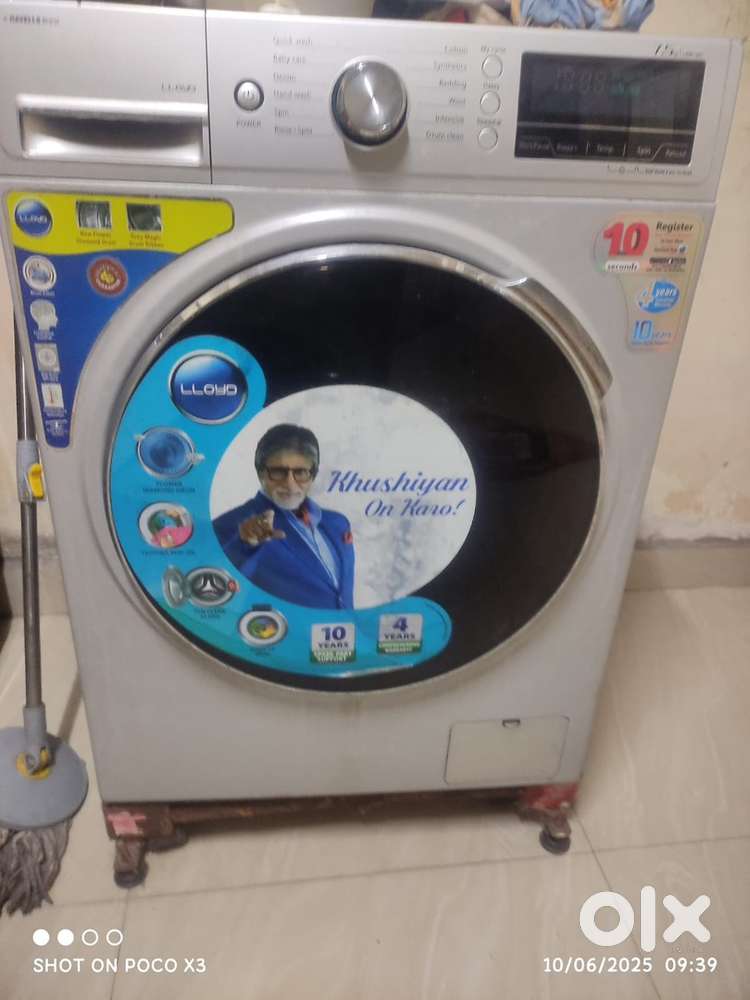 Lloyd Front Load Washing Machine – Not Working, ₹2500 (Repair/Scrap)