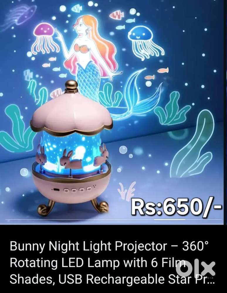 Rotating Cabin Projector Lamp