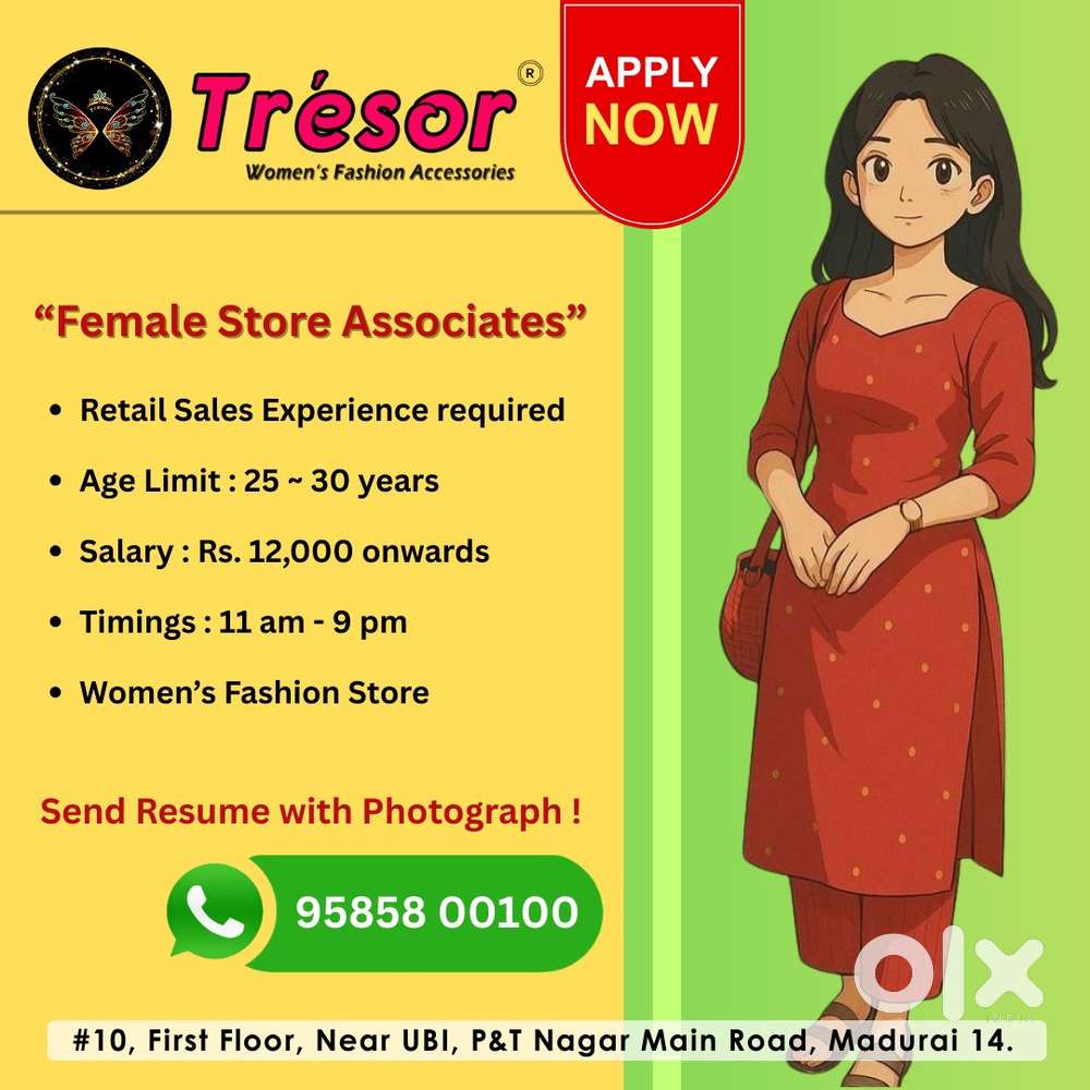 Sales Girls Wanted !