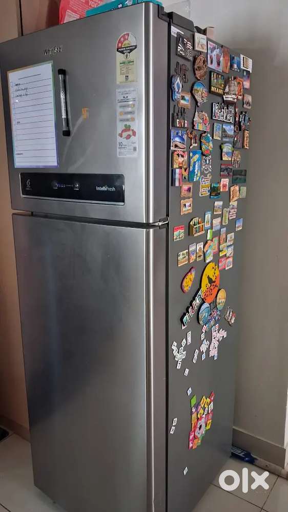 Double Door Whirlpool 360 ltr Refrigerator at good condition