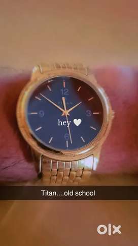 Titan watch vintage collection