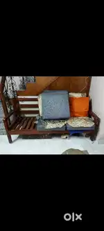 Sofa 5 seater plus table