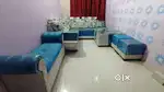 Blue colour sofa 7-9 seater