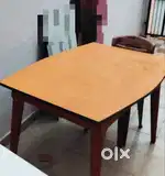 NEW wooden dining table .