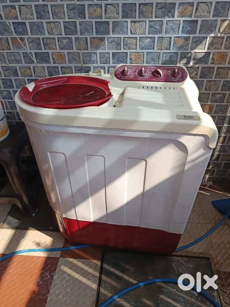 Whirlpool washing machine semi automatic