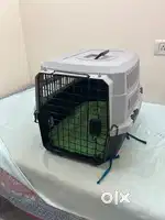 Cage, Bed and Wooden Rack