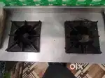 Gas stove of cafe