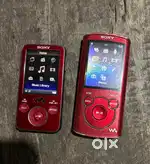 Sony Walkman 2pc red color for sale.