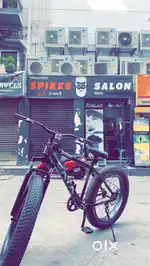 Big tyres with comfortable seat and kushan