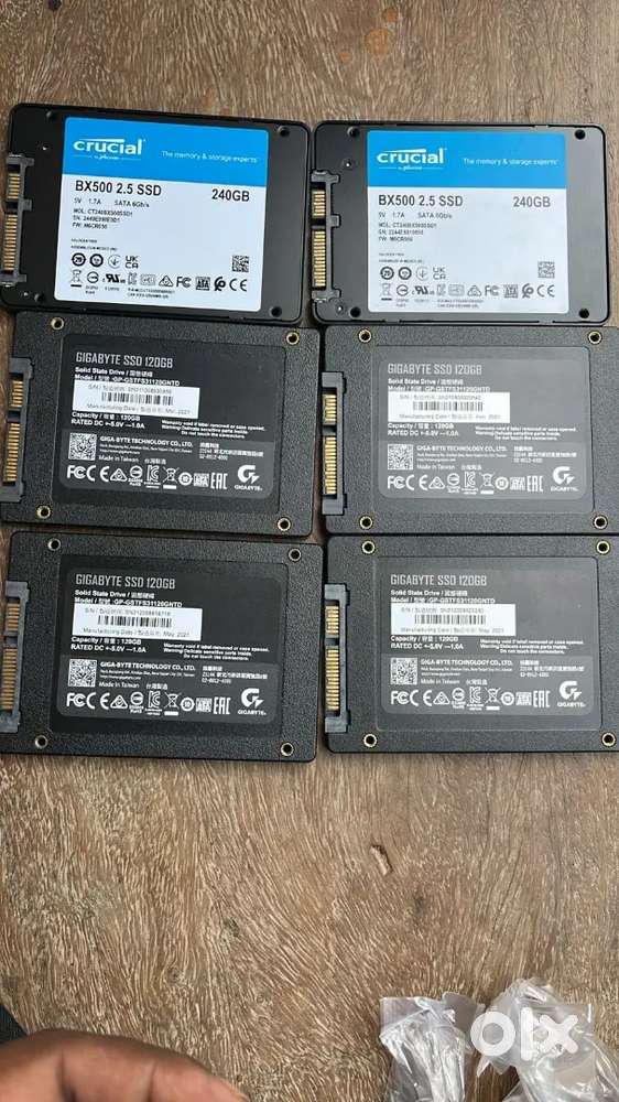 Gigabyte H110, H81, H61MB with 8GB ram 120gb ssd,processor