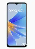 OPPO A17K 3GB+4GB RAM and 64 GB storage