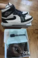 Air jordan 1 high and zapatta boots