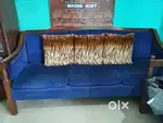 Royal Blue Sofa set