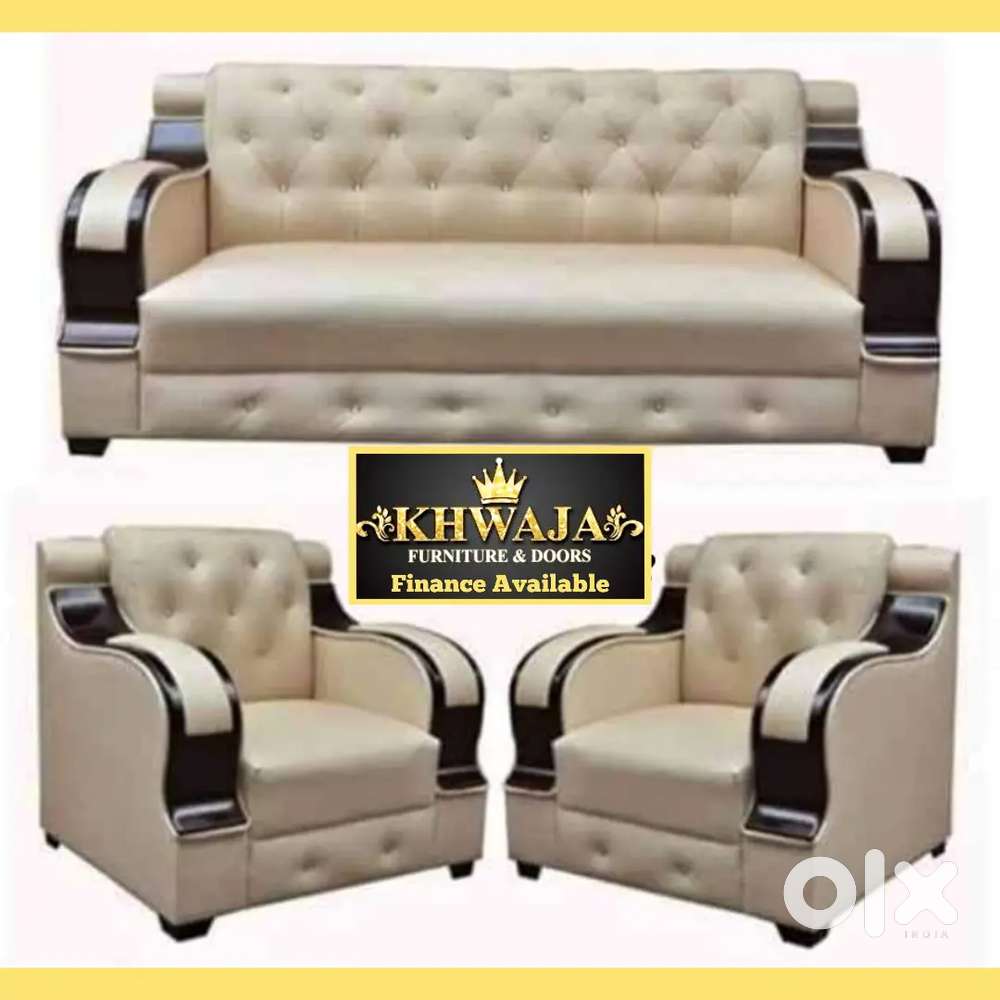 Khwaja Furniture. Luxury and comfort sofa set. Bajaj finance available